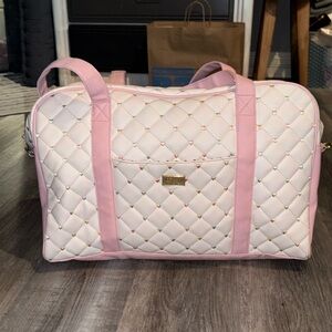 Luv Betsy by Betsy Johnson Leather Weekender Bag